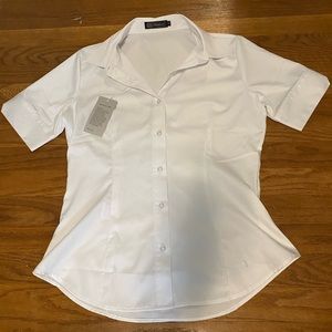 Short Sleeve Button-Up